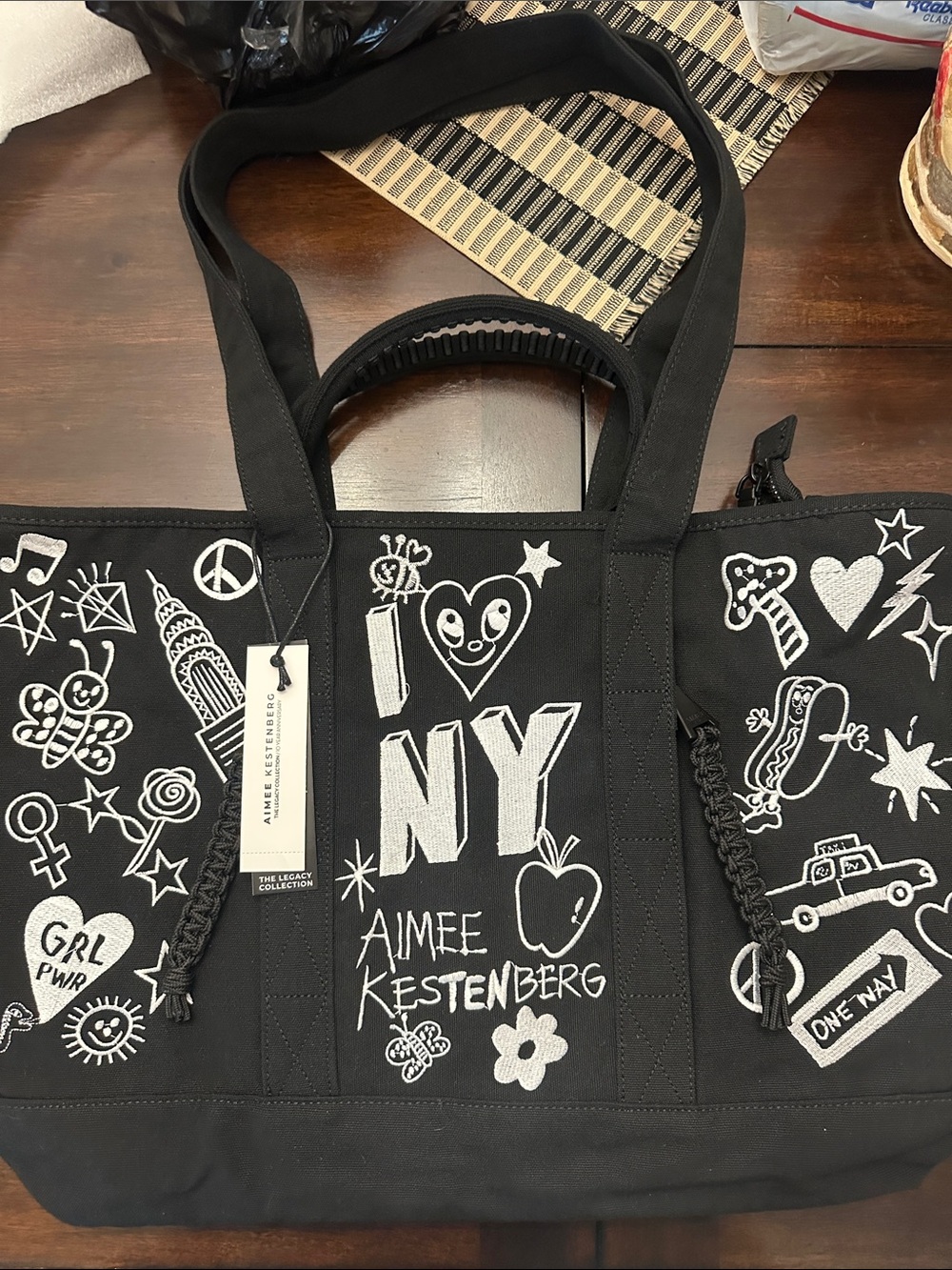 The AK x ISCREAMCOLOUR Be Your Own Muse Tote Bag by Aimee Kestenberg